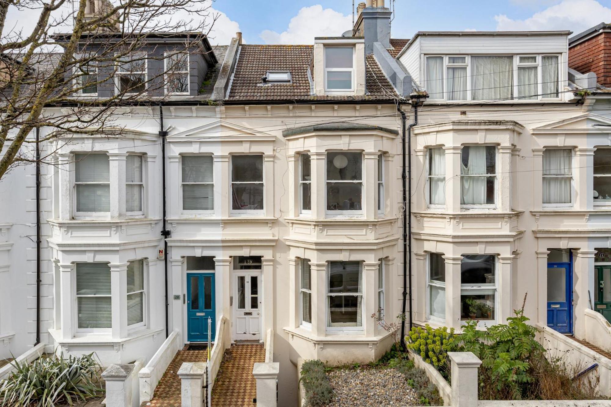 Central Hove Flat W Large Garden Esterno foto