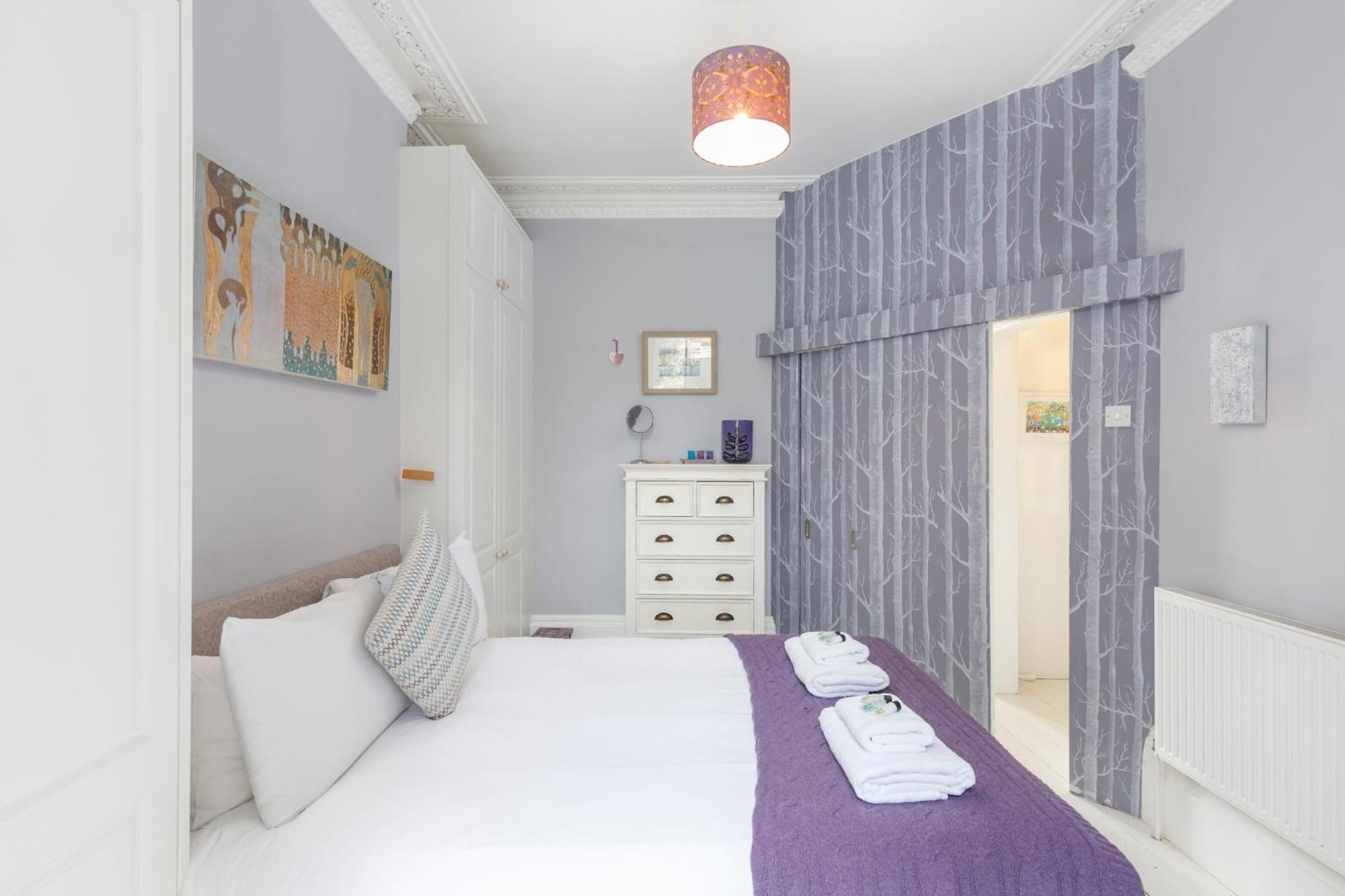 Central Hove Flat W Large Garden Esterno foto