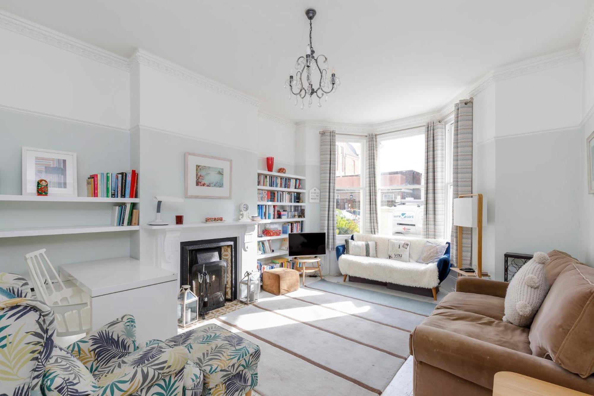Central Hove Flat W Large Garden Esterno foto